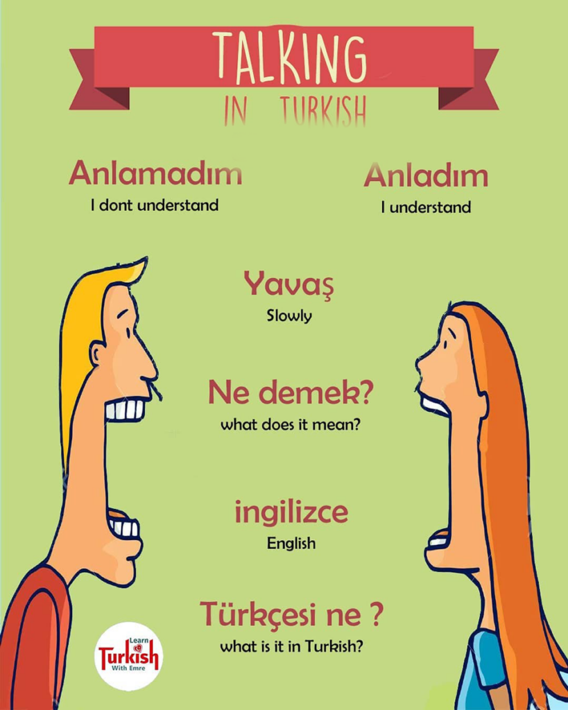 Most necessary phrases and words for Turkish beginners