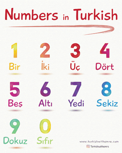 Numbers and Counting in Turkish