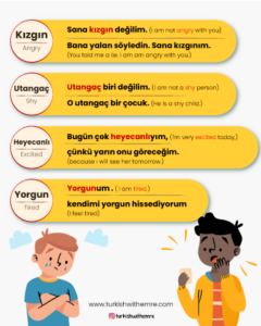 Feelings and Emotions in Turkish part 1