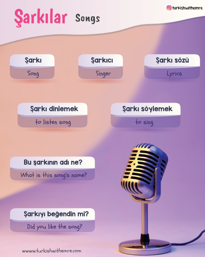 Turkish music vocabulary