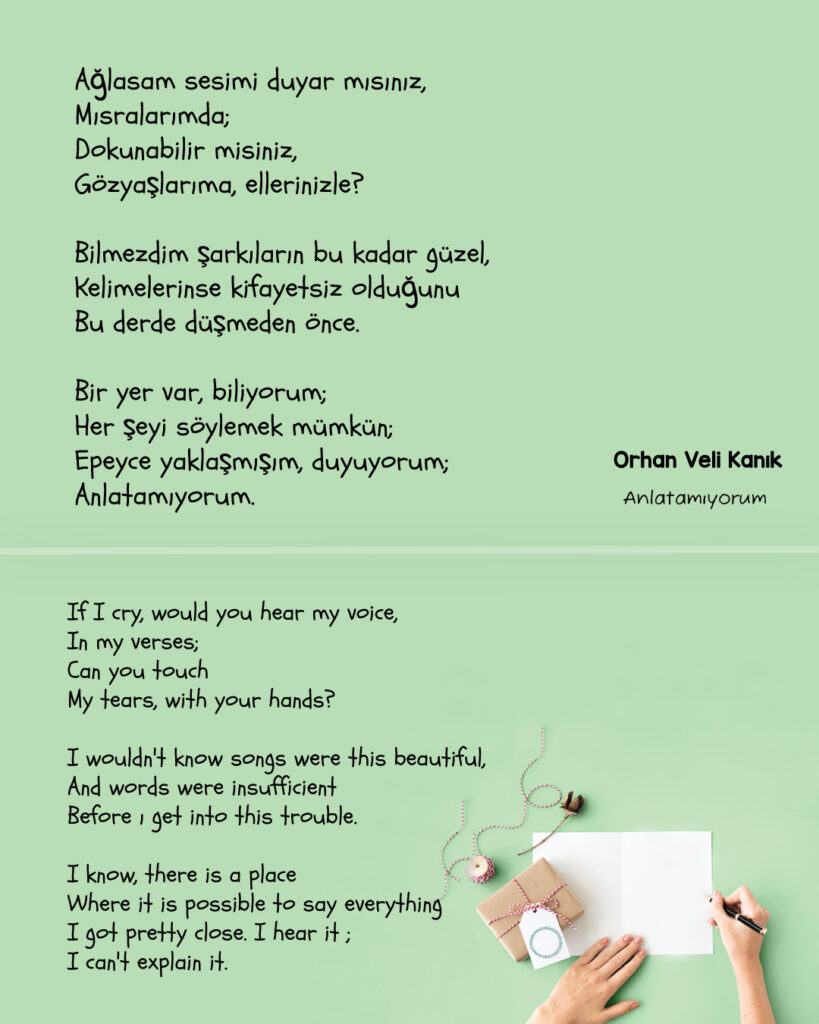 Turkish poem - Orhan veli kanık