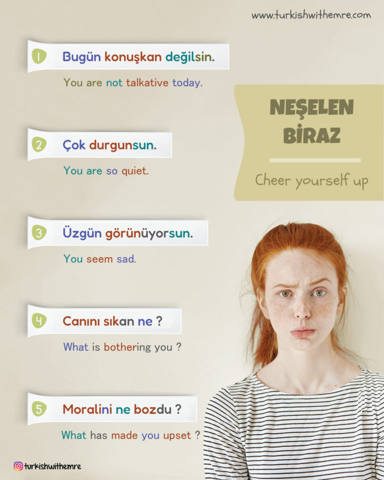 Turkish Phrases and Idioms for Sadness