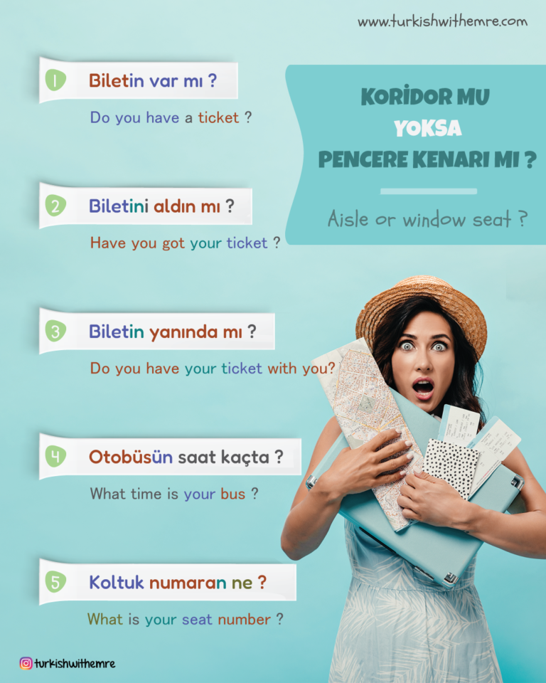Turkish Phrases For Buying Tickets
