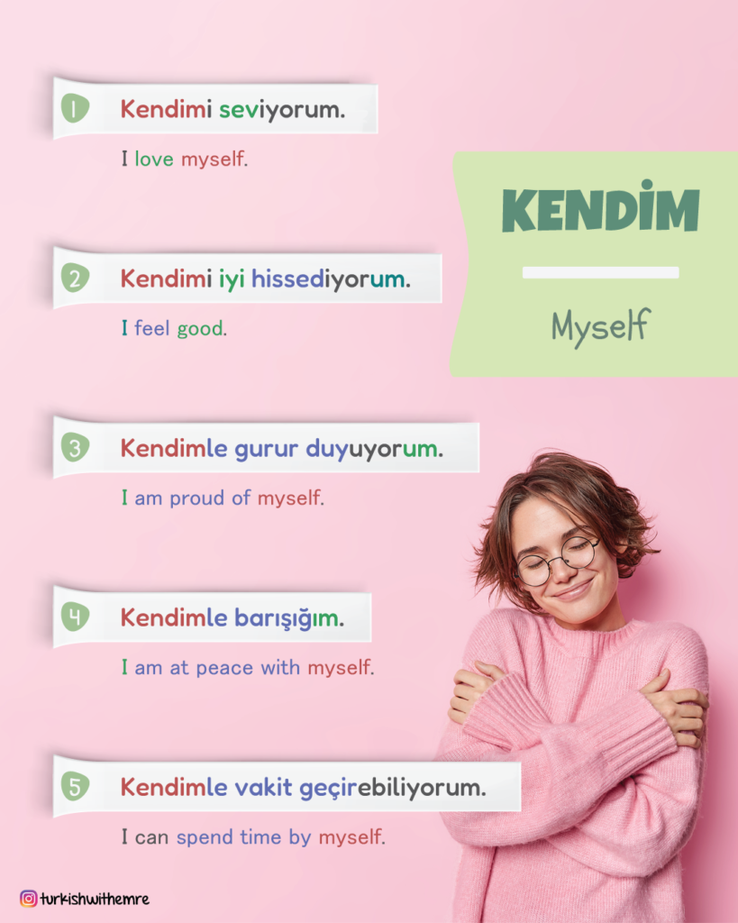 Reflexive pronouns in Turkish